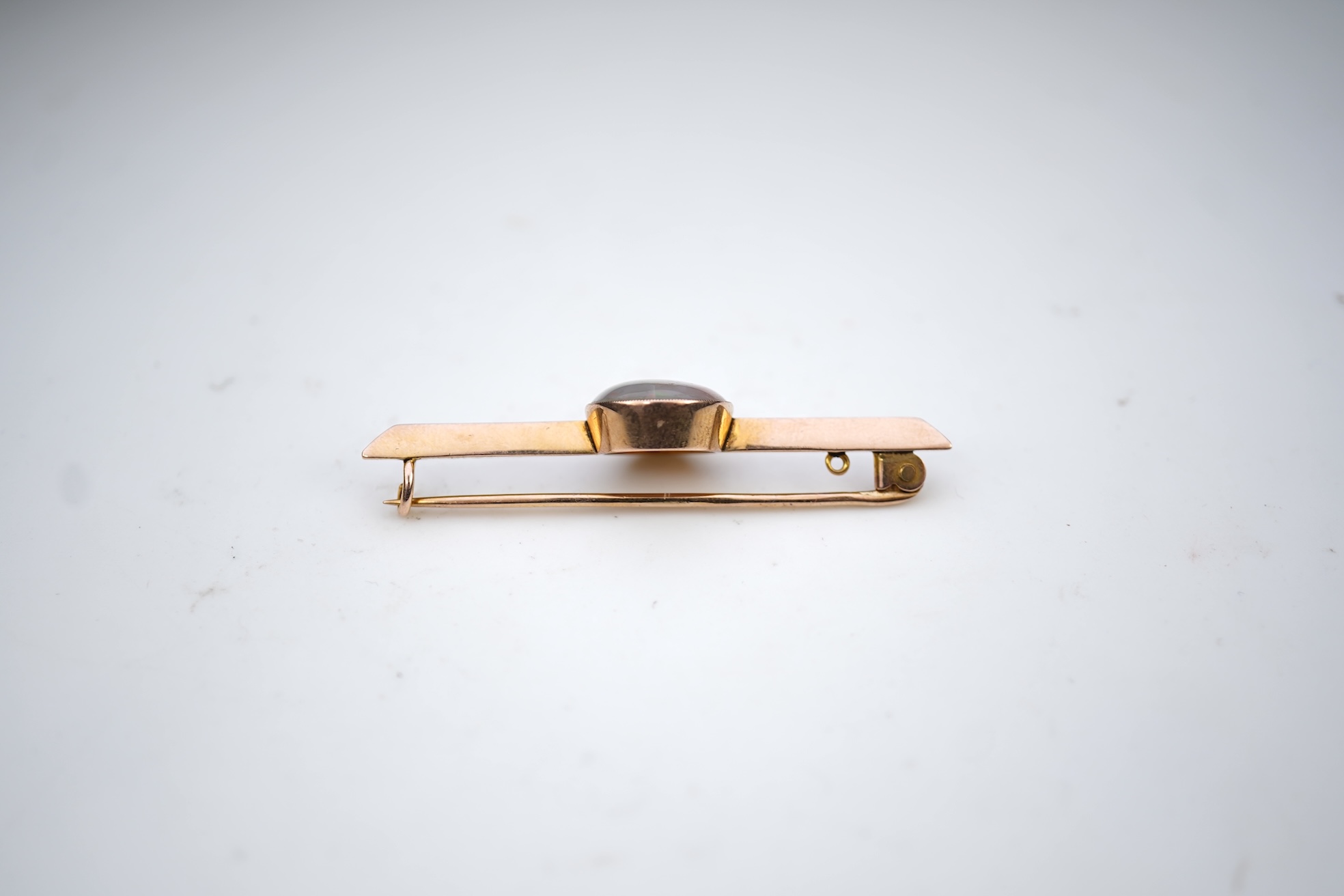 Two bar brooches, early 20th century